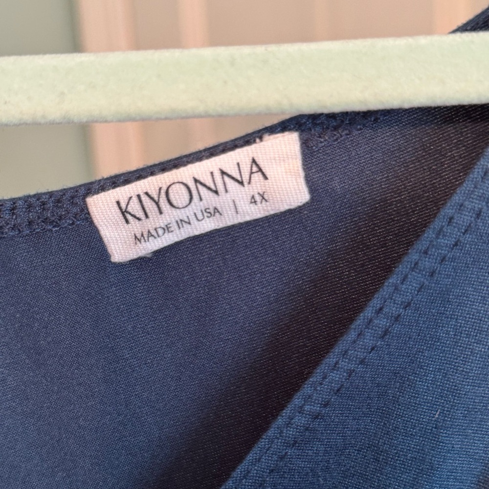 Kiyonna Deep Teal Plus Size Top